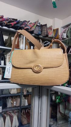 Picture of Valendnee Bag-HD9--98669 Leather Shoulder Bag Khaki Colour