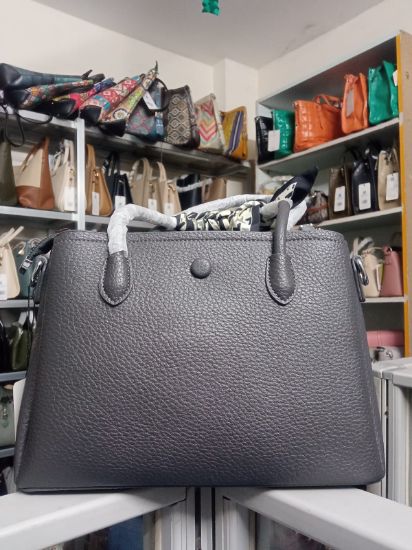 Picture of Spnish Premium Leather Medium Gray Hand Bag