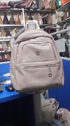 Picture of Miulanda 6917-3  Castle Gray Premium Leather Back Pack