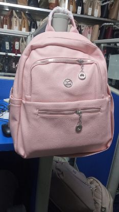 Picture of Miulanda 6917-3  Pink Premium Leather Back Pack