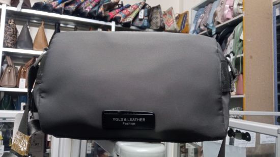 Picture of YGLS & LEATHER Parachute Fabrics Shoulder purse Gray 
