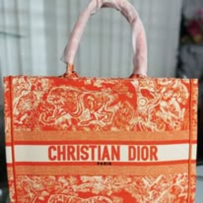 Picture of Christian Dior  Paris  Fabrics Shoulder Orange Bag 