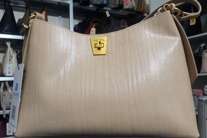 Picture of Cenilke  Shoulder Premium Leather Medium Khaki Bag 