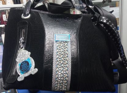 Picture of Kaishilan Jingpinpiju  Metalic Design Black Colour High Quality Leather Bag