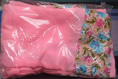 Picture of Drop Flower Print Silk Sharee Multi Color