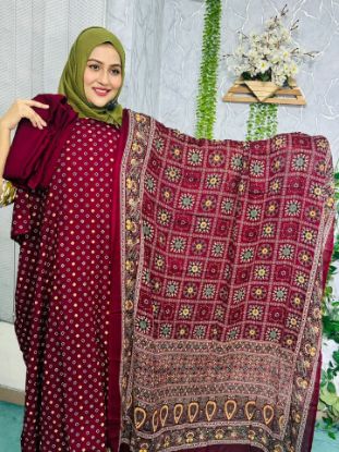 Picture of Reyon Bandhani Three Picec