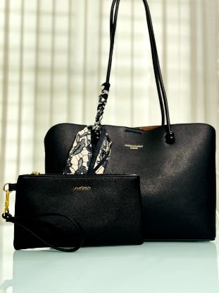 Picture of Vogue & Classic Premium Black Leather Bag