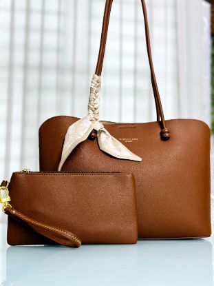 Picture of Vogue & Classic Premium Chocolate Leather Bag