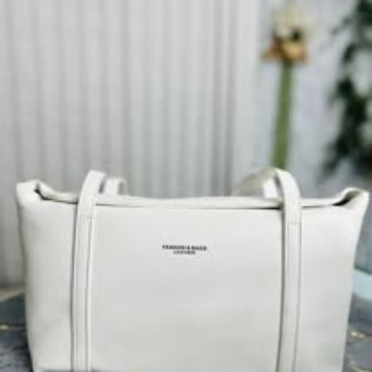 Picture of Fashion & Bags Leather brand Shoulder Bag  White