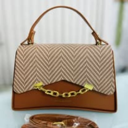 Picture of Karl Lagerfeld Exclusive Premium Quality Hand Bag Brown 