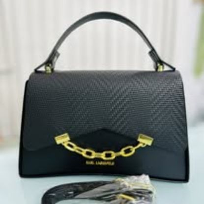 Picture of Karl Lagerfeld Exclusive Premium Quality Hand Bag Black