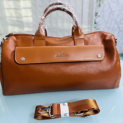 Picture of Alex&Mia Luxurious Brown Ladies Handbag – Elegant Leather Travel Tote