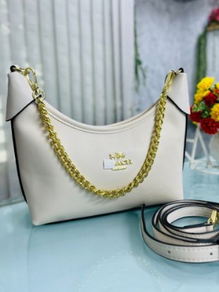 Picture of Coach Band Premium Leather Shoulder Bag