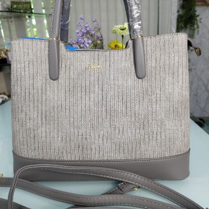 Picture of Butun Brand Luxurious Hand Bag with Long Belt – Ash