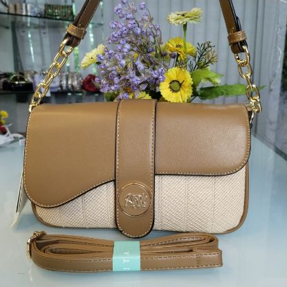 Picture of Miss Alita Brand Lusarious Leather Hand Bag – Khaki
