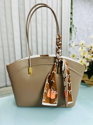 Picture of OSA MILAM Luxurious Leather Shoulder Bag – Ash