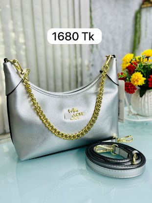 Picture of Coach Band Premium Leather Shoulder Bag