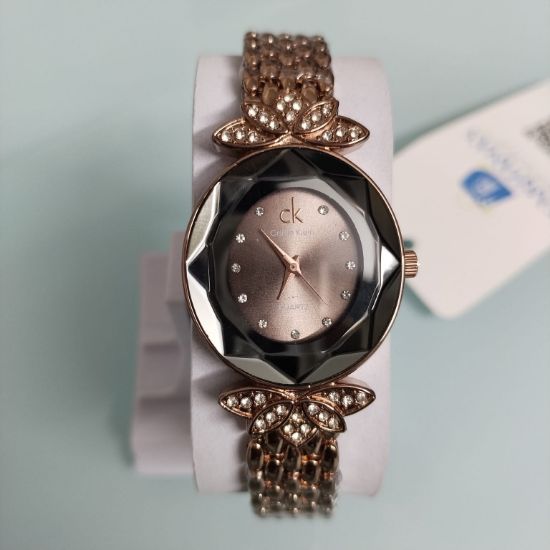 Picture of Calvin Klein Women's Rose Gold Butterfly Mesh Quartz Watch
