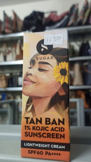 Picture of SUGAR Tan Ban Sunscreen – High Protection with a Lightweight, Matte Finish!