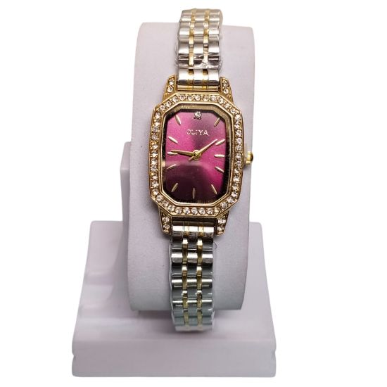 Picture of Oliya-2002 (S-squre) Premium Stone Watch