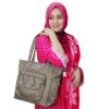 Picture of Dessert House Fabric Tote Bag with Long Belt- 13.5" x 12.5"