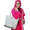 Picture of Dessert House Fabric Tote Bag with Long Belt- 13.5" x 12.5"