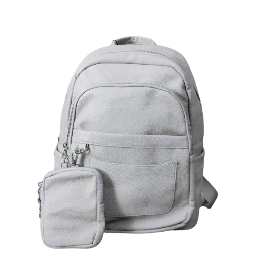 Picture of Premium Leather Backpack with Extra Paouch - 11" x 14"