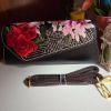 Picture of Floral Embroidery Hand Purse with Long Belt (2868)