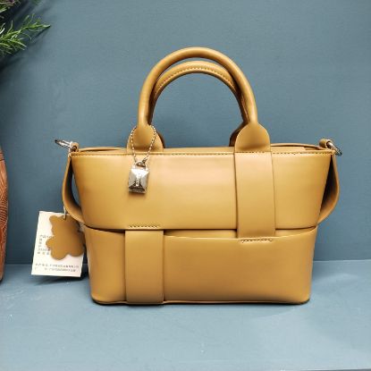 Picture of KONYN Brand Leather Stripe Hand Bag (1895#)