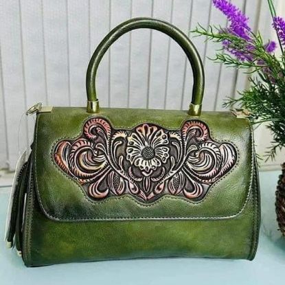 Picture of Pabuk Brand Premium Leather Hand Bag (58079)