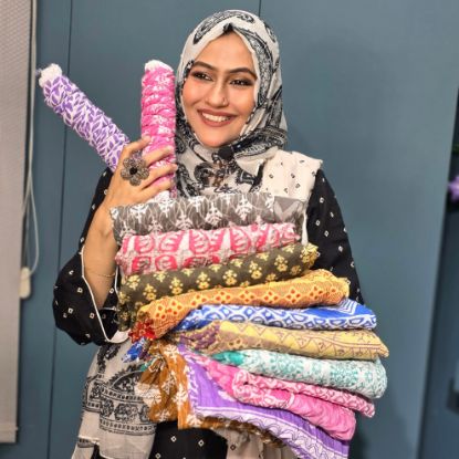 Picture of Joypuri Pure Cotton Orna 