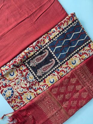 Picture of Indian Premium Kalamkari Boutique Three Piece