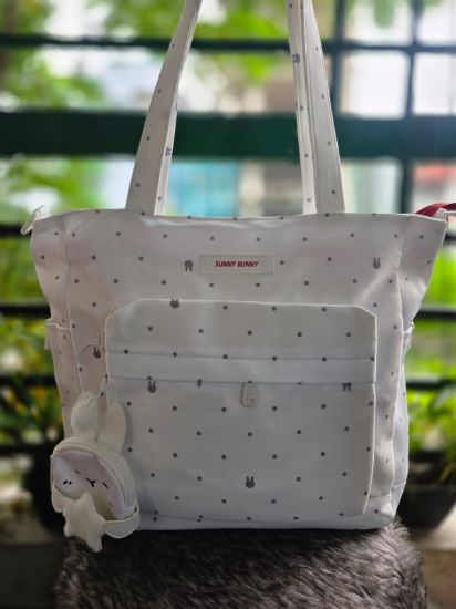 Picture of Sunny Bunny Brand Premium Fabric Tote Bag
