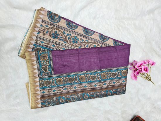 Picture of Giza Border Maheshwari Saree