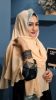 Picture of Light Slub Cotton Lace Hijab 