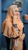Picture of Light Slub Cotton Lace Hijab 