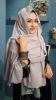 Picture of Light Slub Cotton Lace Hijab 