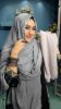 Picture of Light Slub Cotton Lace Hijab 
