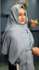 Picture of Light Slub Cotton Lace Hijab 