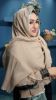 Picture of Light Slub Cotton Lace Hijab 