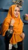 Picture of Light Slub Cotton Lace Hijab 