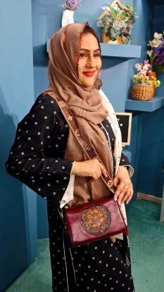 Picture of Premium Leather Crossbody Bag 