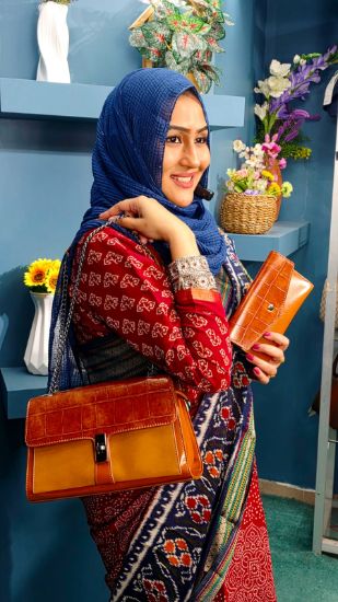 Picture of QAZA Premium Leather Crossbody Bag